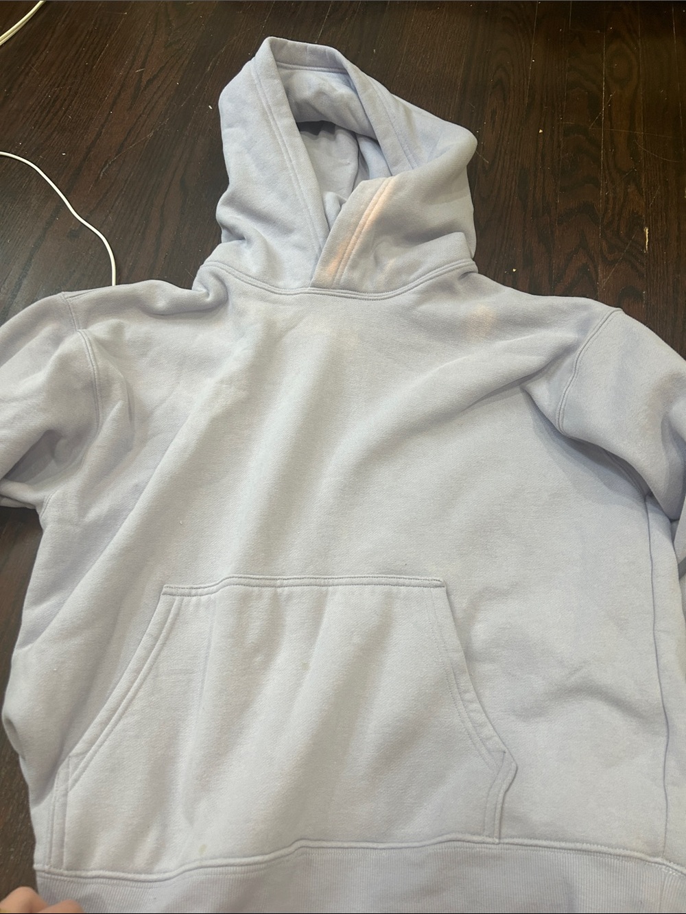 Aritzia Women's Lavender Crewneck Hoodie - Light Purple